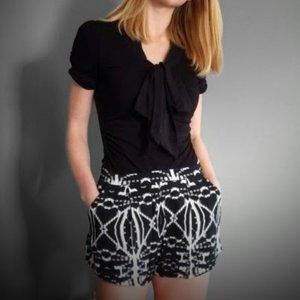 Express High Waist Aztec Shorts- Size 2